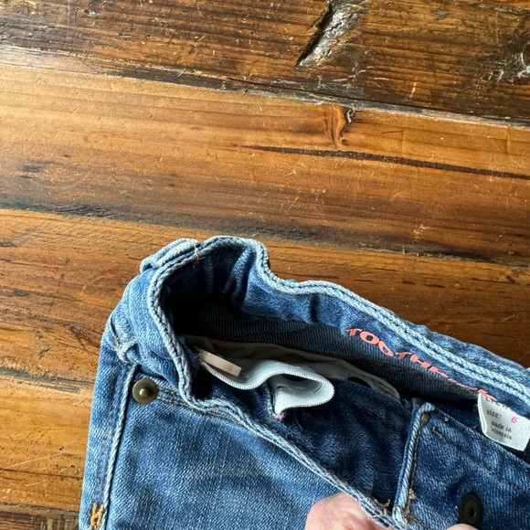 Blue Toothpick Jeans - Picture 5 of 6